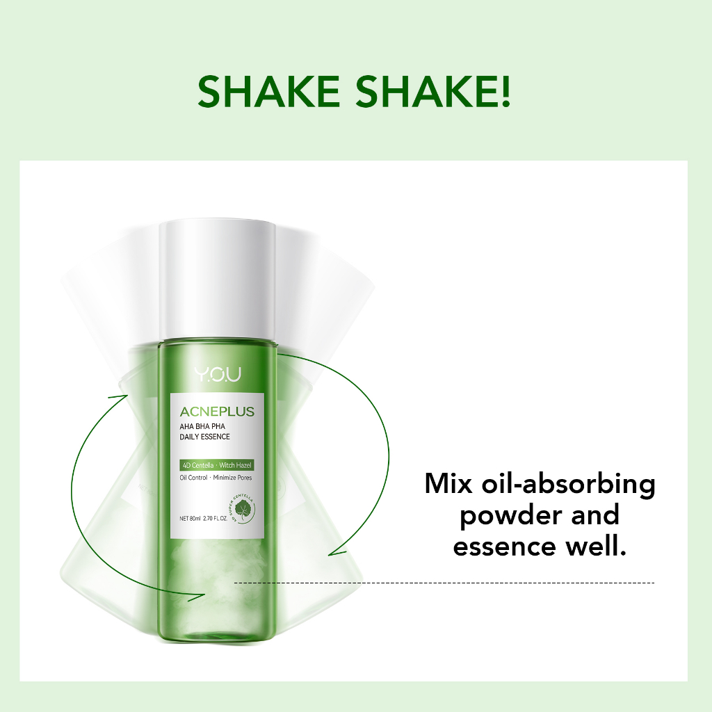 YOU Acneplus AHA BHA PHA Daily Essence 80ml YOU Acneplus AHA BHA PHA Daily Essence 80ml