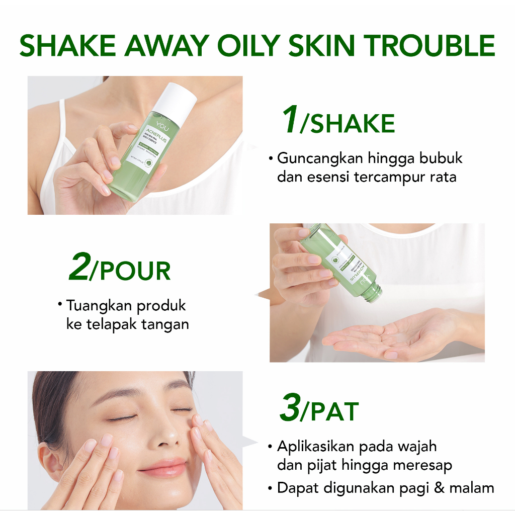 YOU Acneplus AHA BHA PHA Daily Essence 80ml YOU Acneplus AHA BHA PHA Daily Essence 80ml