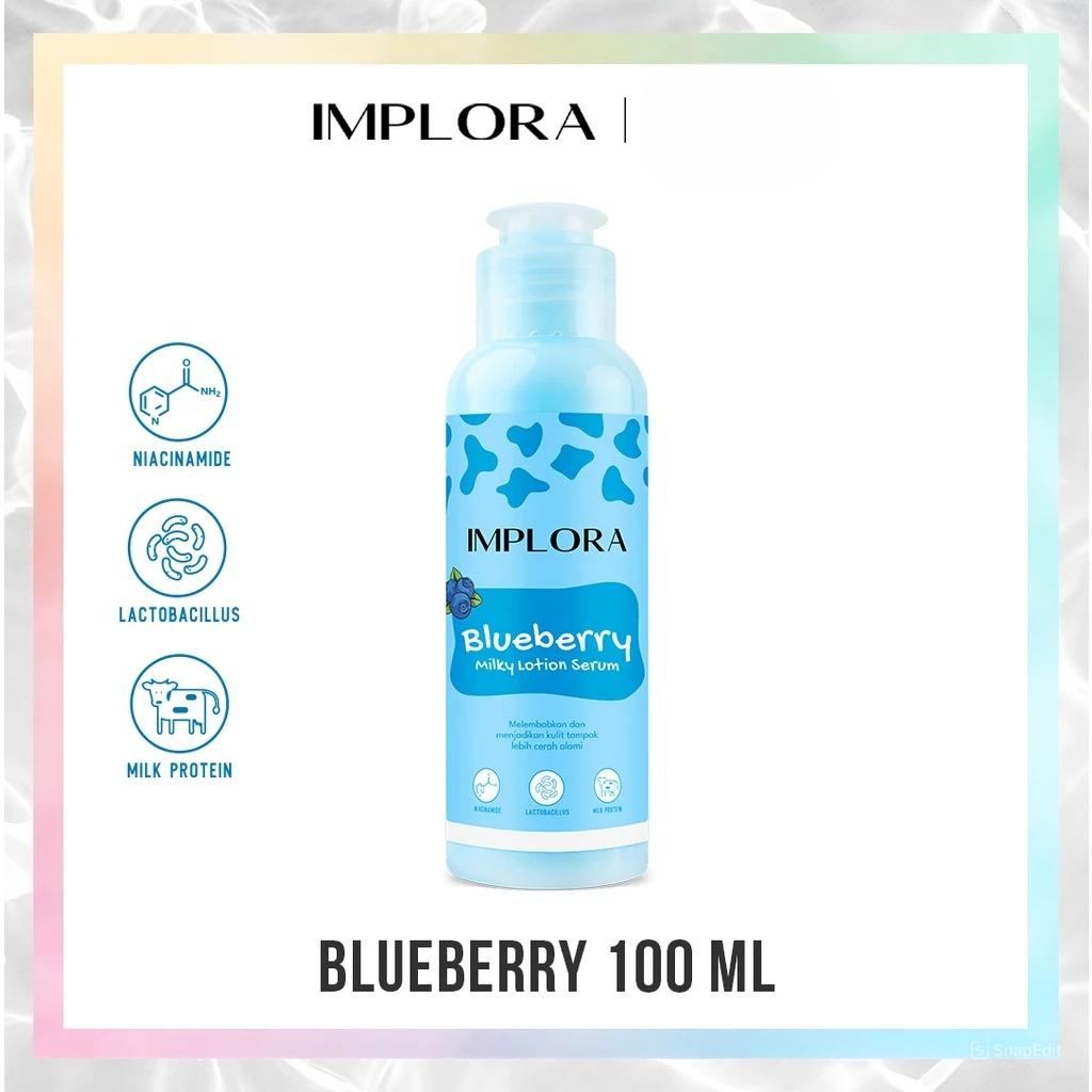 Implora Milky Lotion Serum 100ml - Blueberry