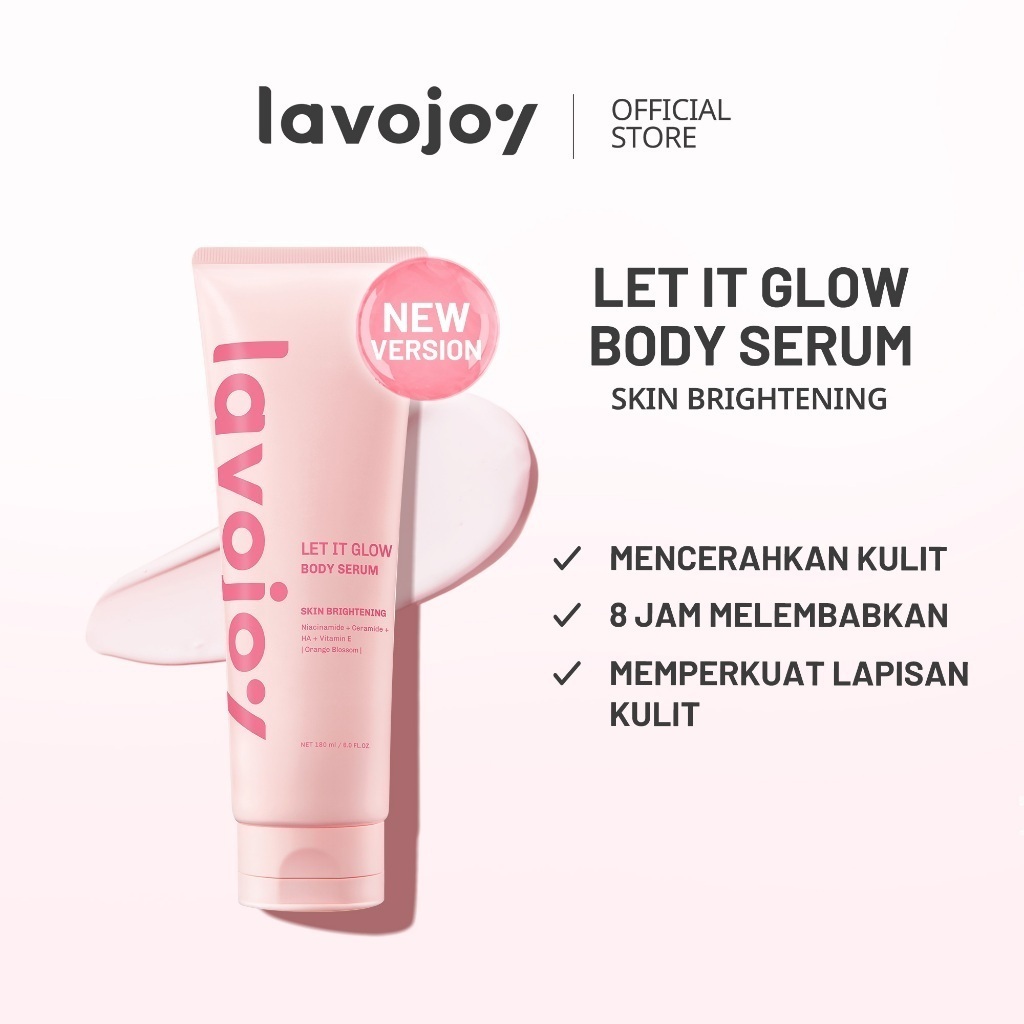Lavojoy Let It Glow Skin Brightening Body Serum 180ml