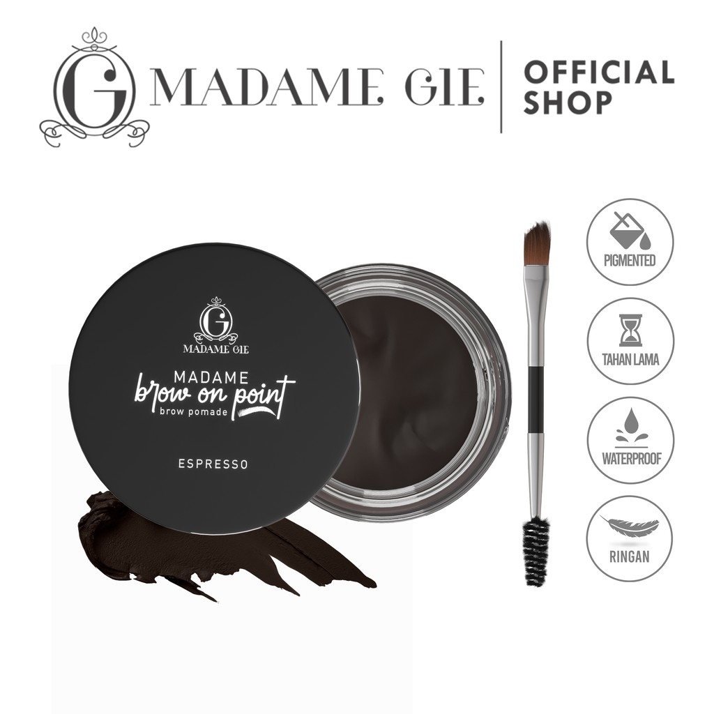 Madame Gie Brow On Point 02 Espresso