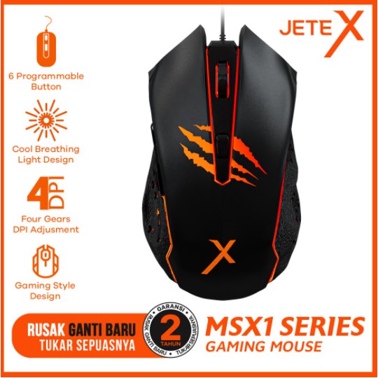 JETE X Mouse Gaming MSX1