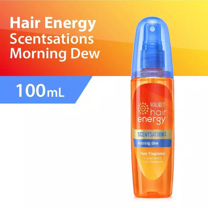 Makarizo Hair Energy Scentsations 100ml - Morning Dew (Biru Muda)