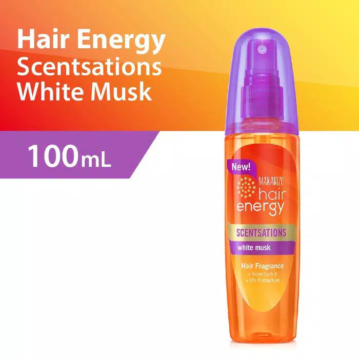 Makarizo Hair Energy Scentsations 100ml - White Musk (Ungu)