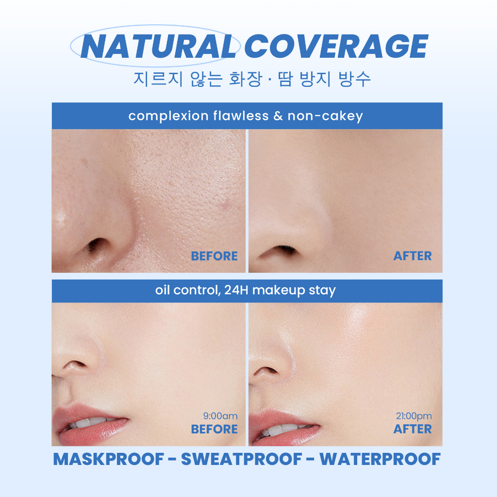 YOU Cloud Touch Blurring Skin Tint 20ml (Liquid Foundation) - N504 Rose Vanilla YOU Cloud Touch Blurring Skin Tint 20ml (Liquid Foundation) - N504 Rose Vanilla