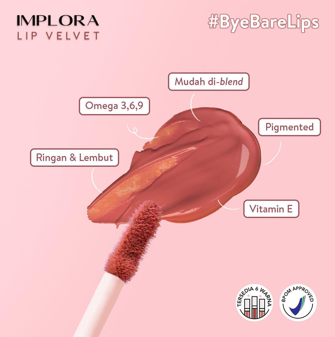 Implora Lip Velvet Extrovert - Lip Cream Implora Lip Velvet Extrovert - Lip Cream