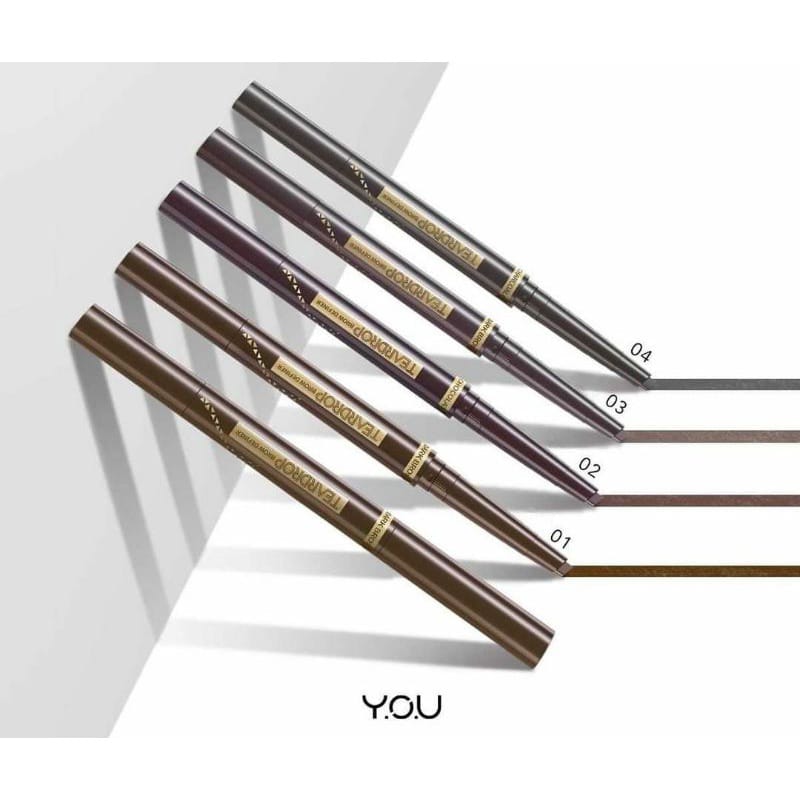 YOU Teardrop Brow Definer BR02 Chocolate YOU Teardrop Brow Definer BR02 Chocolate