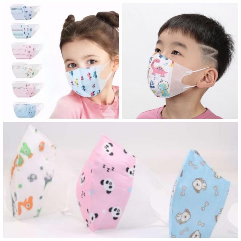 (Isi 50) Masker Duckbill Karakter Anak 6-12th - Disposable Mask (Isi 50) Masker Duckbill Karakter Anak 6-12th - Disposable Mask