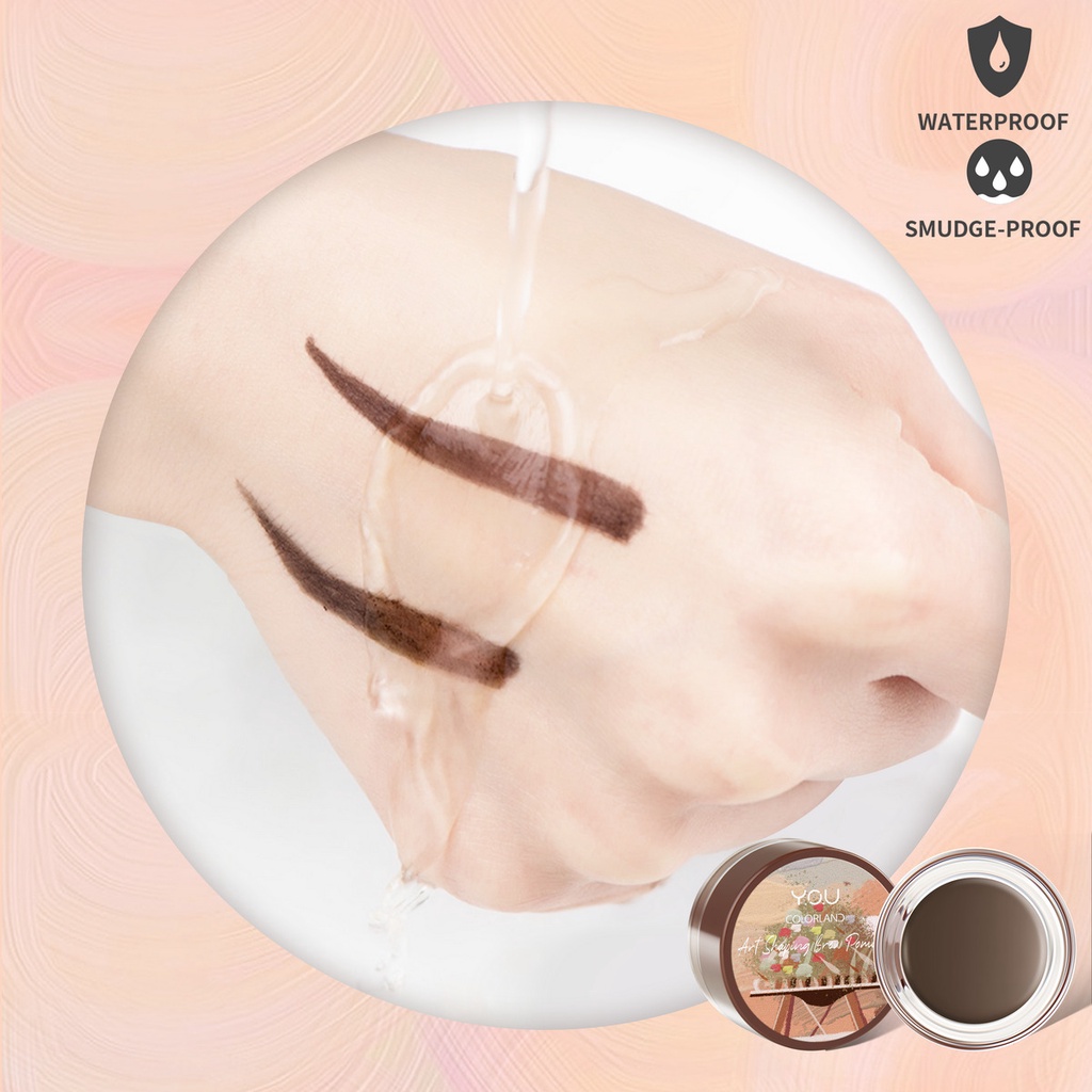 YOU Colorland Art Shaping Brow Pomade BR01 Natural Brown YOU Colorland Art Shaping Brow Pomade BR01 Natural Brown
