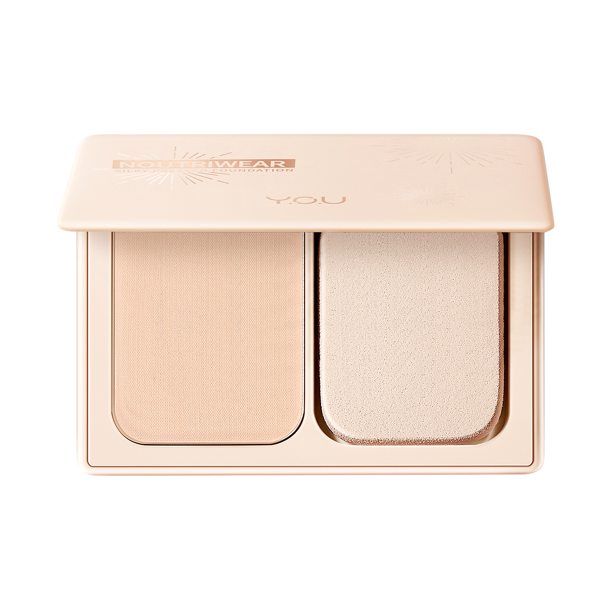 YOU Noutriwear+ Silky Pressed Foundation C304 Pink Nude YOU Noutriwear+ Silky Pressed Foundation C304 Pink Nude