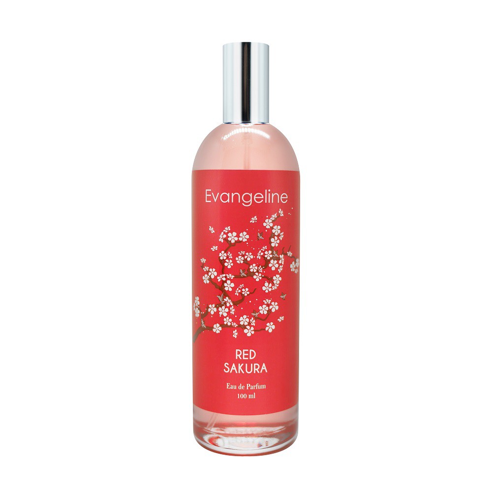 Evangeline Eau De Parfum Sakura 100ml - Red