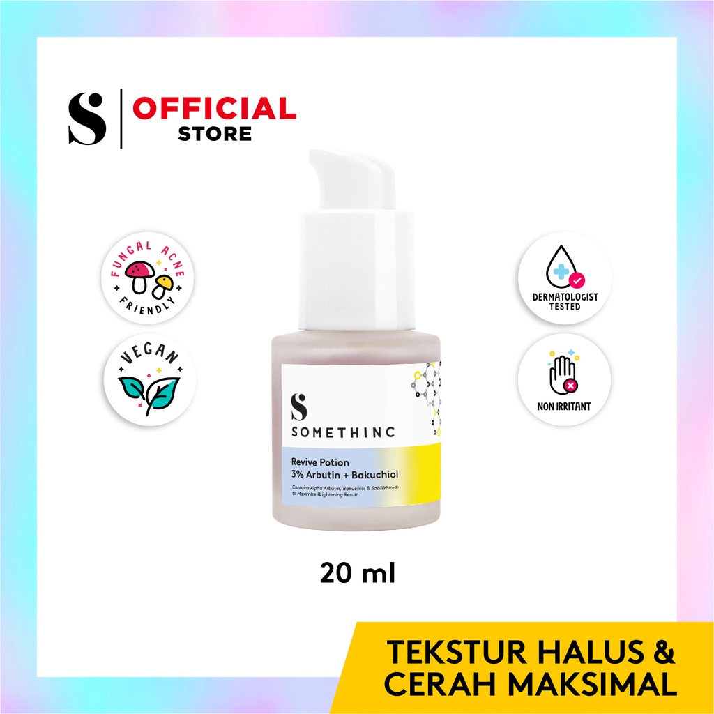Somethinc REVIVE POTION 3% Arbutin + Bakuchiol 20ml