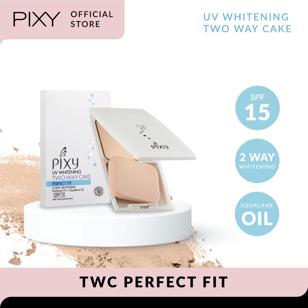 Pixy UV Whitening TWC Perfect Fit Full Size 08 Tropical Beige