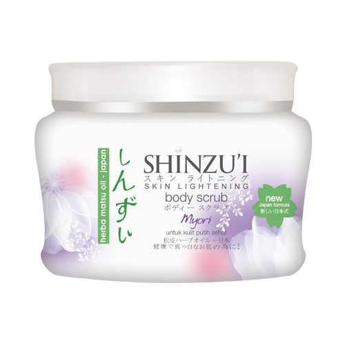 Shinzui Body Scrub 110gr Myori Shinzui Body Scrub 110gr Myori