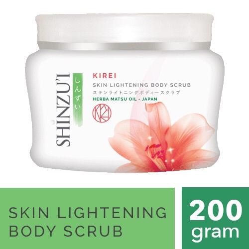 Shinzui Body Scrub 200gr Kirei Shinzui Body Scrub 200gr Kirei
