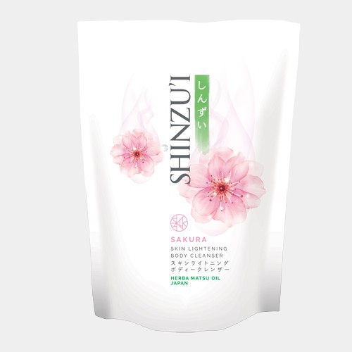 Shinzui Sabun Cair REFILL 180ml Sakura (Body Cleanser) Shinzui Sabun Cair REFILL 180ml Sakura (Body Cleanser)