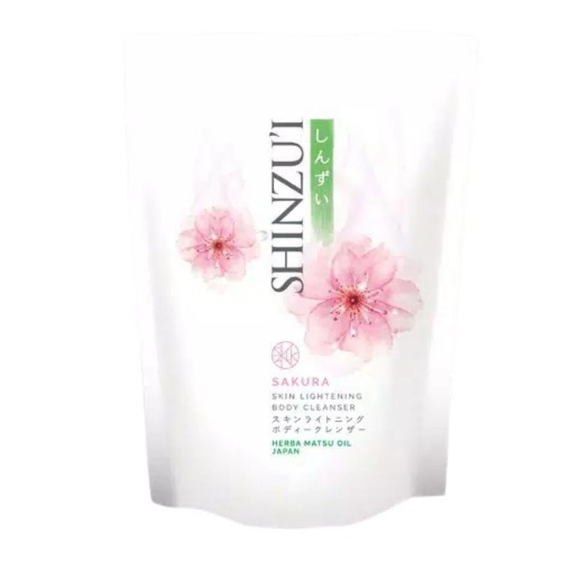 Shinzui Sabun Cair REFILL 380ml Sakura (Body Cleanser)
