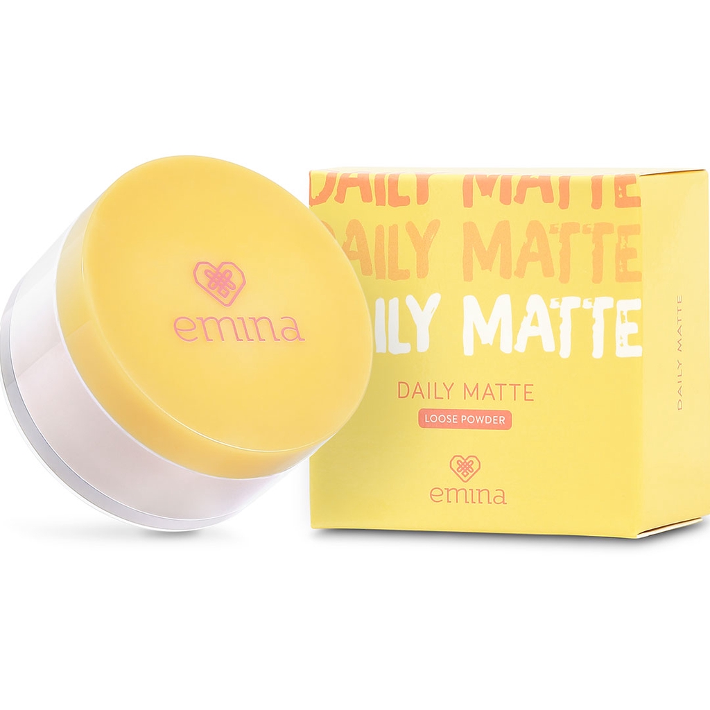 Emina Daily Matte Loose Powder 20gr 01 Light Beige