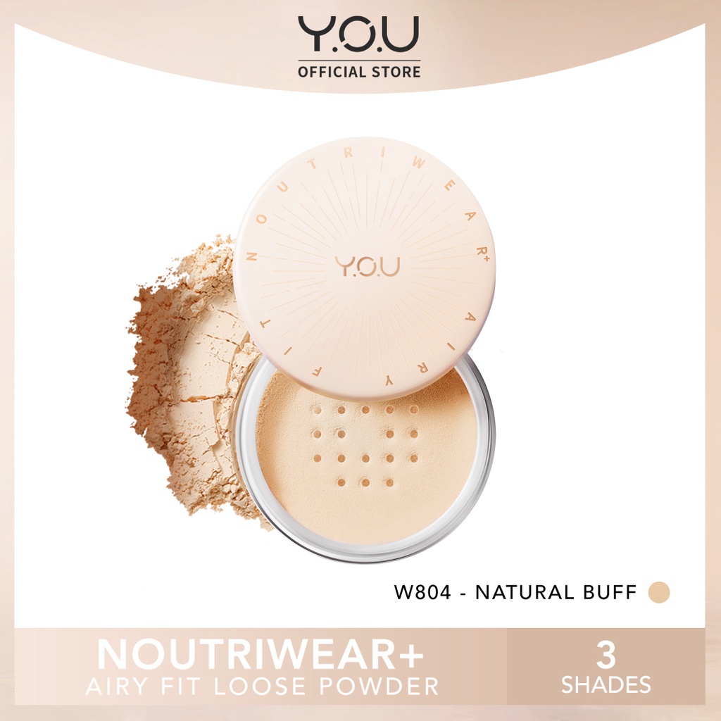 YOU Noutriwear+ Airy Fit Loose Powder W804 Natural Buff YOU Noutriwear+ Airy Fit Loose Powder W804 Natural Buff