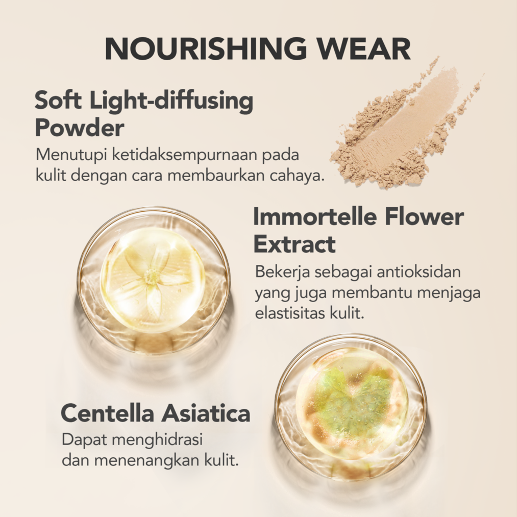 YOU Noutriwear+ Airy Fit Loose Powder W804 Natural Buff YOU Noutriwear+ Airy Fit Loose Powder W804 Natural Buff