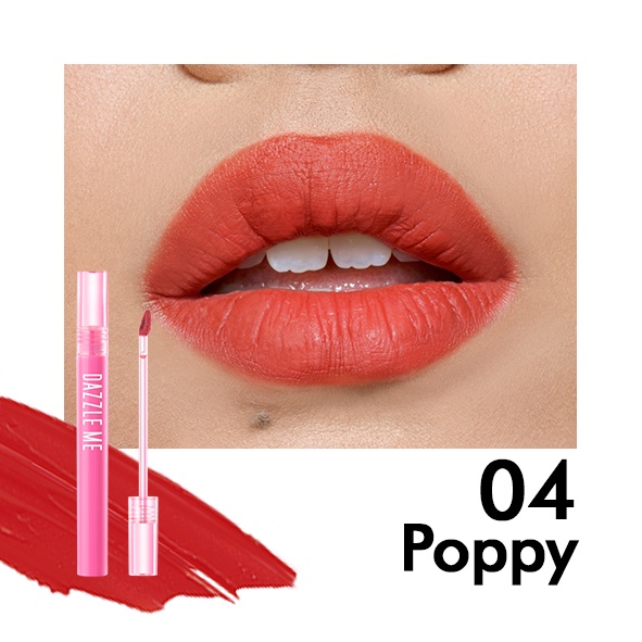 Dazzle Me Misty Matte Lip Cream 2.2gr - 04 Poppy