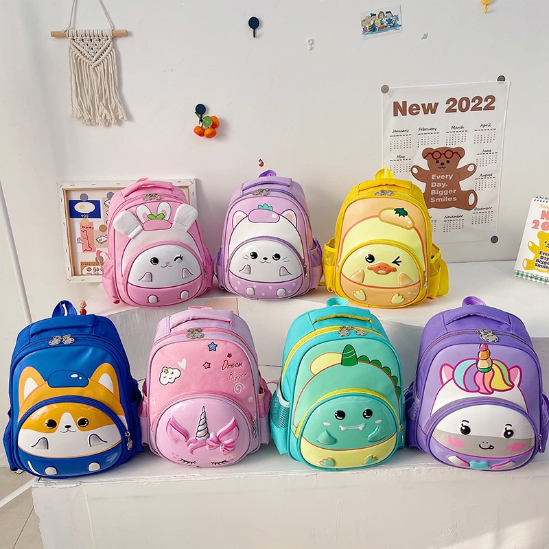 Tas Ransel Anak Karakter 3D (Tas Sekolah) Tas Ransel Anak Karakter 3D (Tas Sekolah)