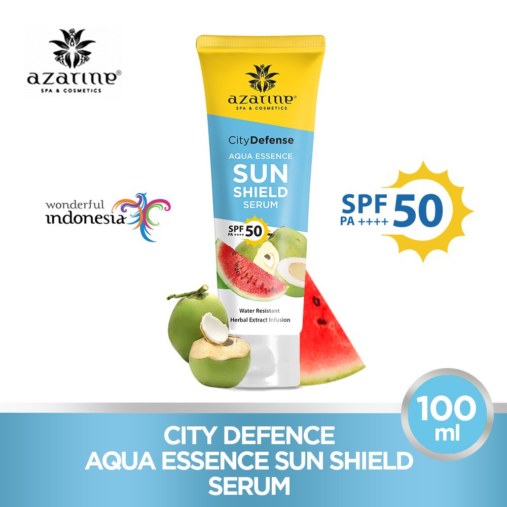 Azarine Aqua Essence Sun Shield Serum SPF50 PA++++ 100ml
