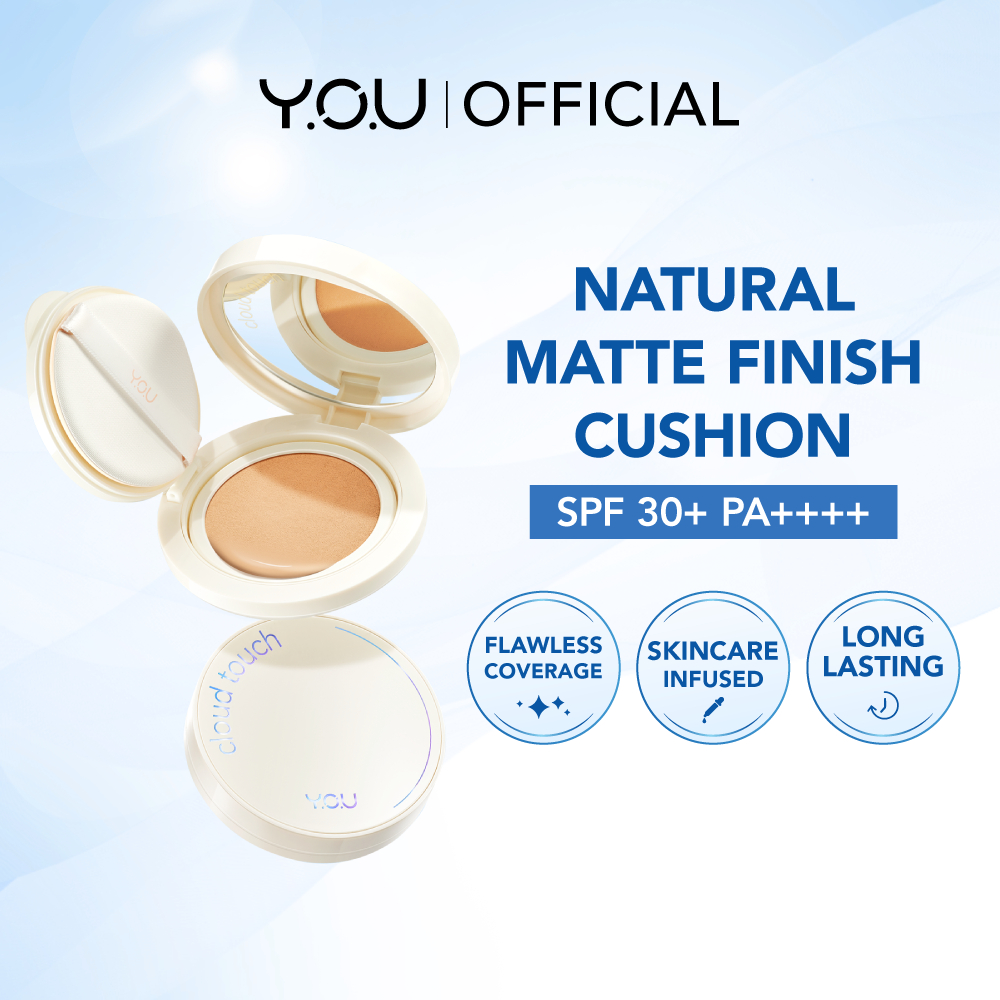 YOU Cloud Touch Dreamy-Fit Lasting Mesh Cushion SPF 30 PA+++ - N504 Rose Vanilla YOU Cloud Touch Dreamy-Fit Lasting Mesh Cushion SPF 30 PA+++ - N504 Rose Vanilla