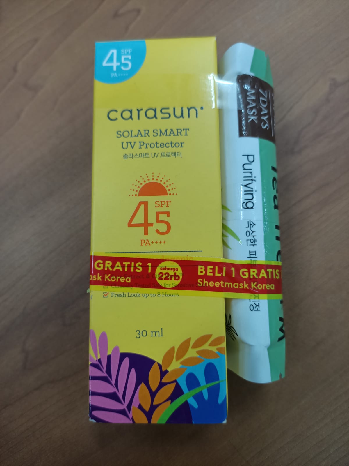 Carasun Solar Smart UV Protector SPF45 PA++++ 30ml Carasun Solar Smart UV Protector SPF45 PA++++ 30ml