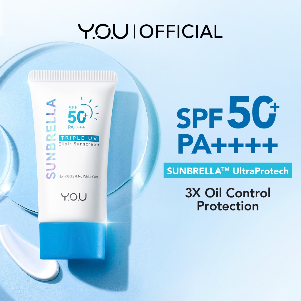YOU Sunbrella Triple UV Elixir SPF50 PA++++ 30ml YOU Sunbrella Triple UV Elixir SPF50 PA++++ 30ml
