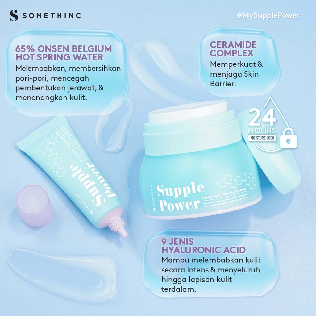 Somethinc Supple Power Hyaluronic9+ Onsen Moisture Bomb 25ml * Somethinc Supple Power Hyaluronic9+ Onsen Moisture Bomb 25ml *