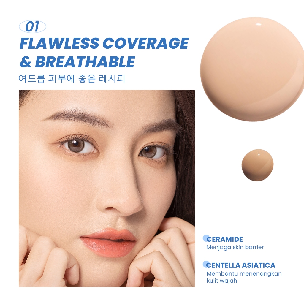 YOU Cloud Touch Dreamy-Fit Lasting Mesh Cushion SPF 30 PA+++ - N610 Golden Honey YOU Cloud Touch Dreamy-Fit Lasting Mesh Cushion SPF 30 PA+++ - N610 Golden Honey