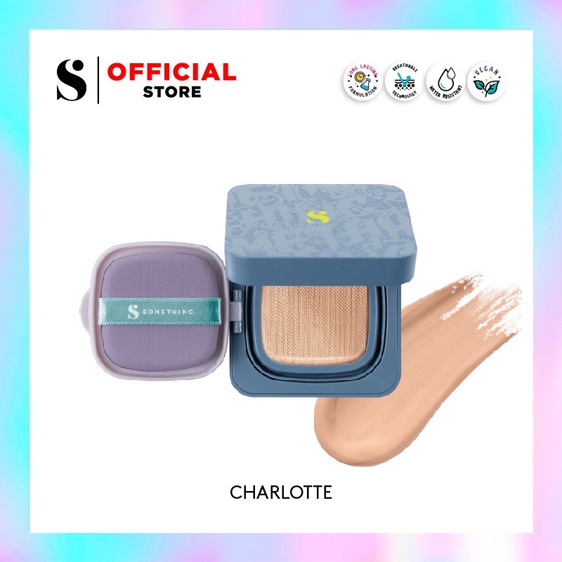 Somethinc Hooman Breathable UV Cushion SPF35 PA++++ - Charlotte (Cushion Matte)