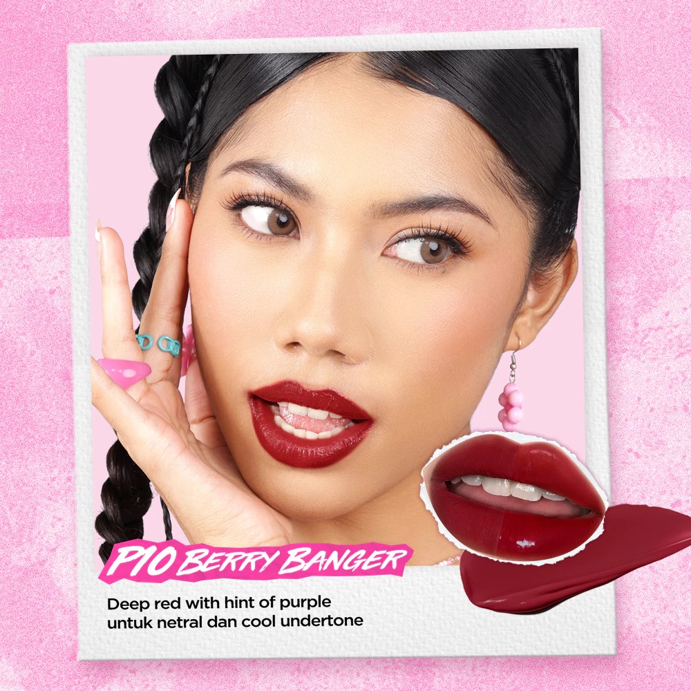 Dazzle Me Matte & Gloss Lip Cream Duo - P10 Berry Banger