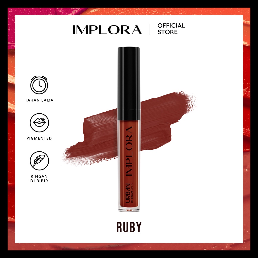 Implora Lip Cream 18 Ruby