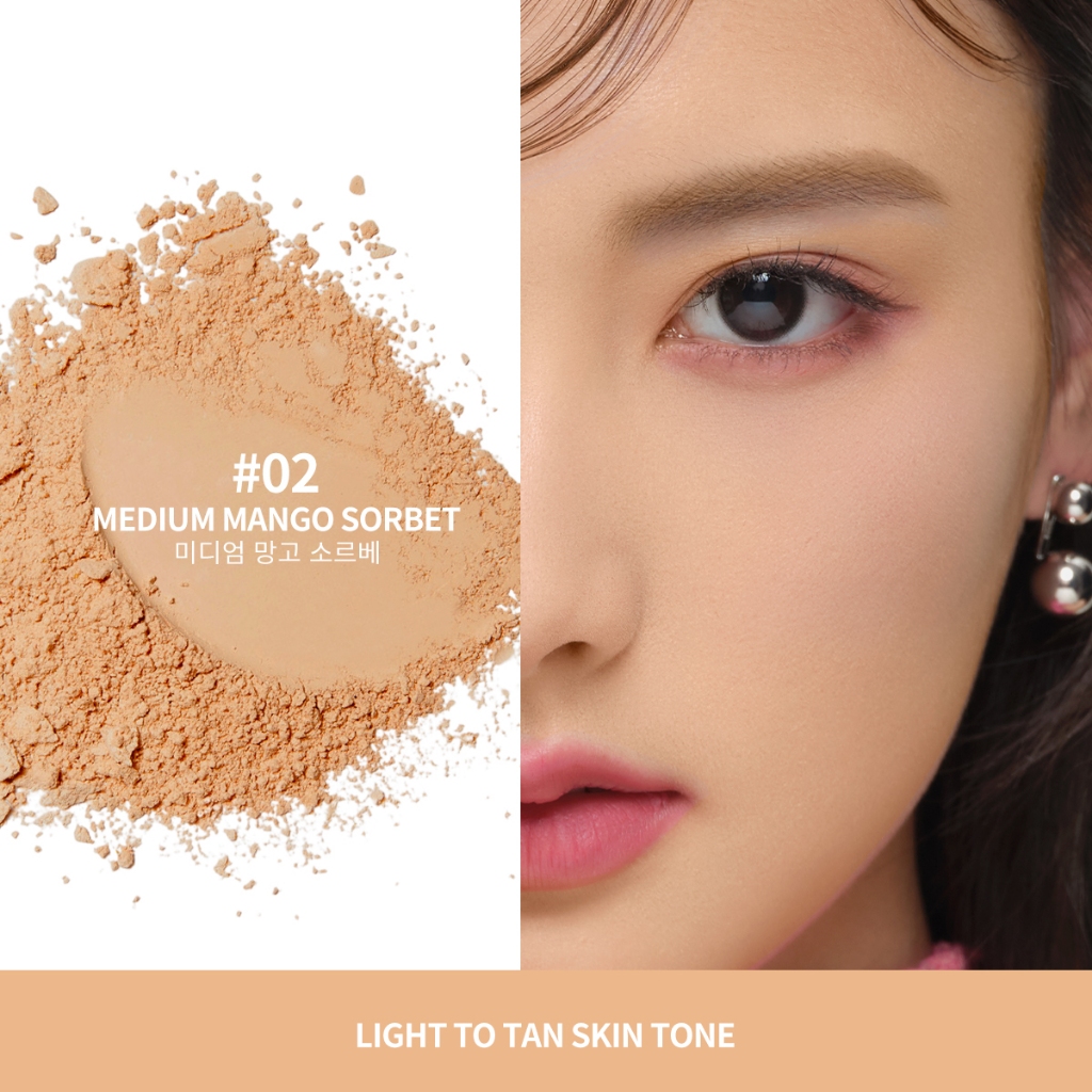 BNB Barenbliss Soul-Matte Loose Powder - 02 Medium Mango Sorbet