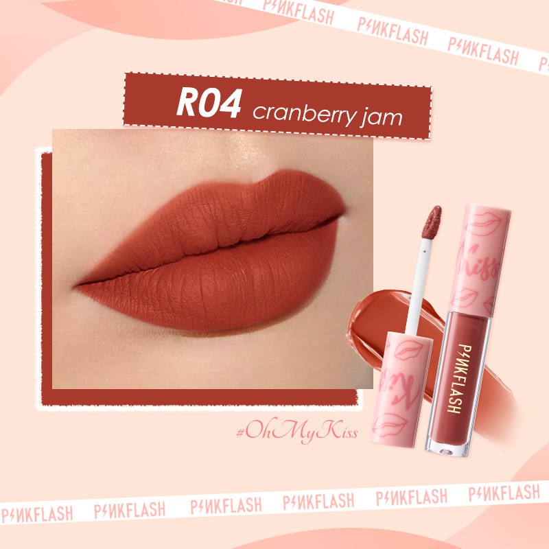 Pinkflash KISS Lasting Matte Lip Cream - R04