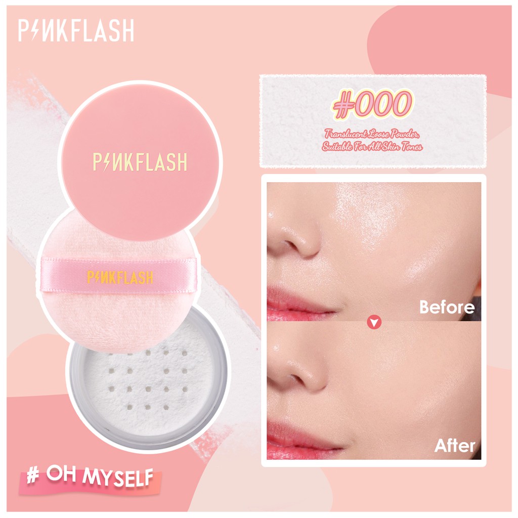 Pinkflash Lasting Matte Loose Powder #000