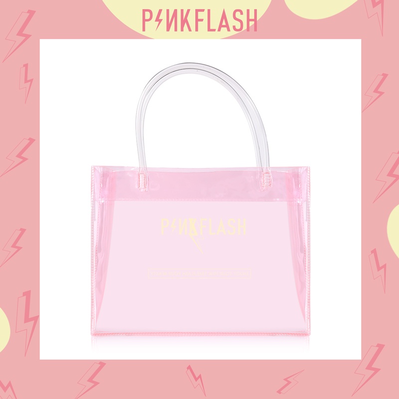 Pinkflash Plastic Handbag - Pink