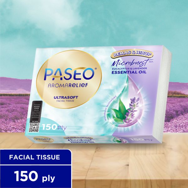 Tissue Paseo AromaRelief Ultra Soft 150ply