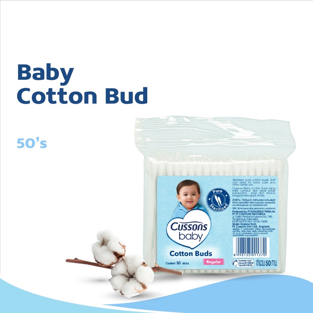 Cussons Baby Cotton Buds Reguler 50s