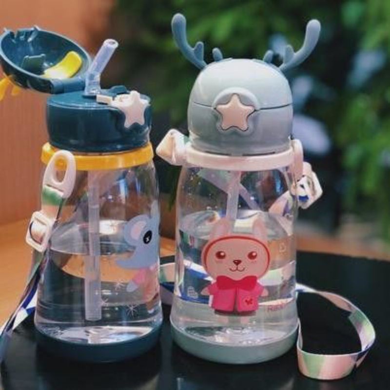 Botol Minum Tanduk Rusa + Tali 600ml Botol Minum Tanduk Rusa + Tali 600ml