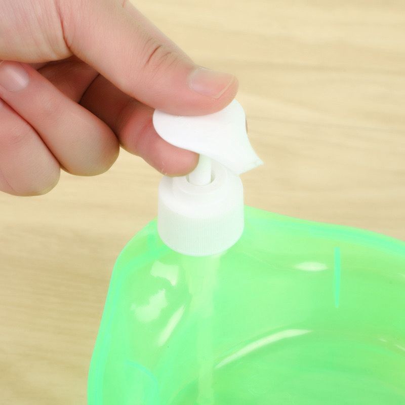Dispenser Sabun Cuci Piring Bulat + Spons Dispenser Sabun Cuci Piring Bulat + Spons