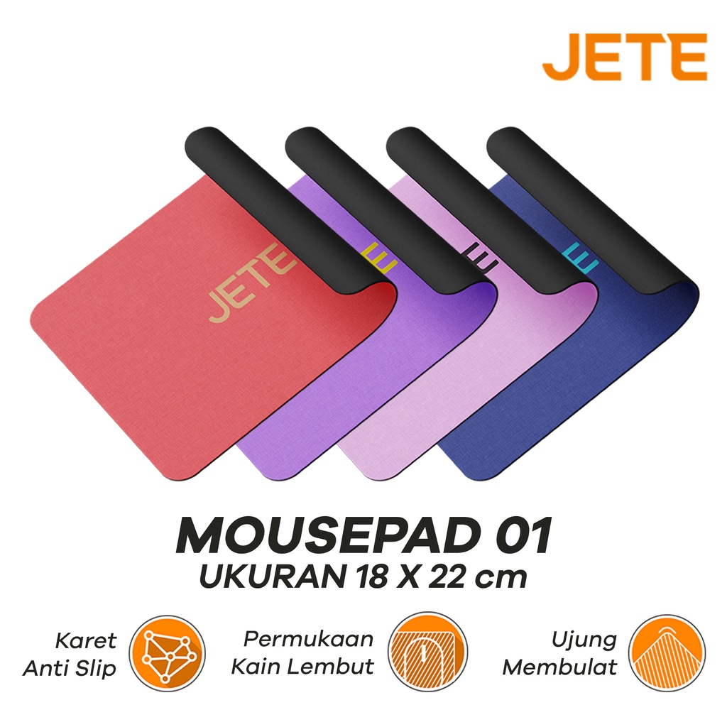JETE Mousepad 01 - 18x22cm (Alas Mouse)