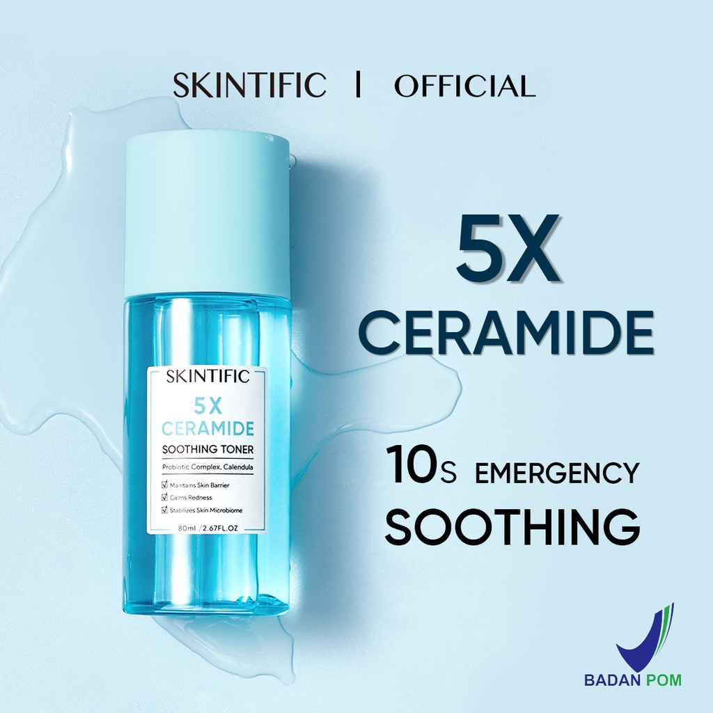 Skintific 5x Ceramide Soothing Toner 80ml