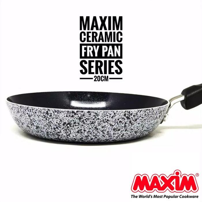 Maspion Maxim Neostone Teflon 20cm (Frypan Anti Lengket) Maspion Maxim Neostone Teflon 20cm (Frypan Anti Lengket)
