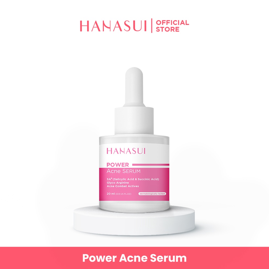 Hanasui Power Acne Serum 20ml (Pink)