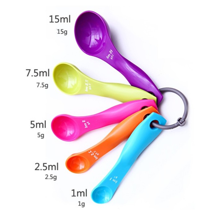 Sendok Takar Warna 5in1 Sendok Takar Warna 5in1