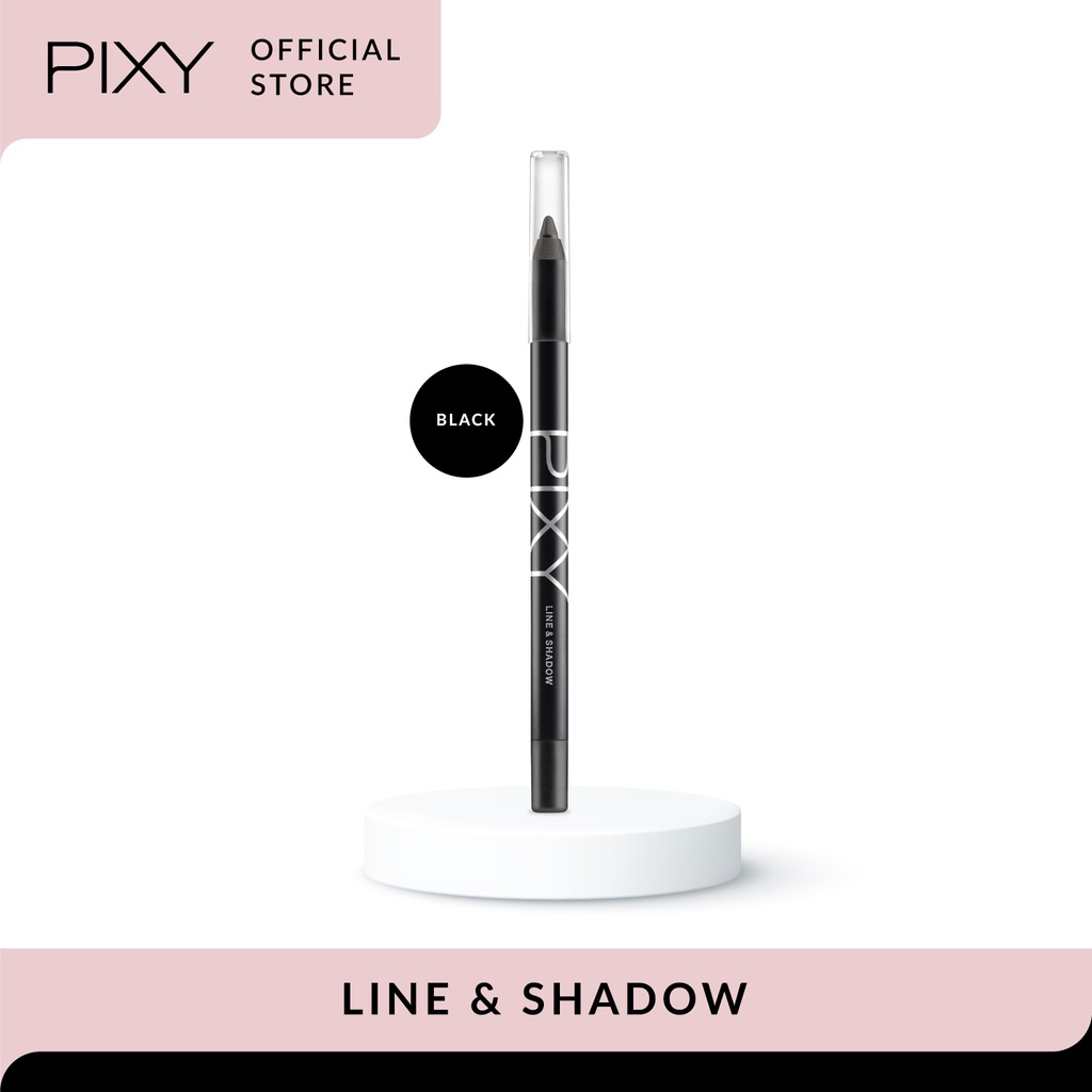 Pixy Line & Shadow - Black