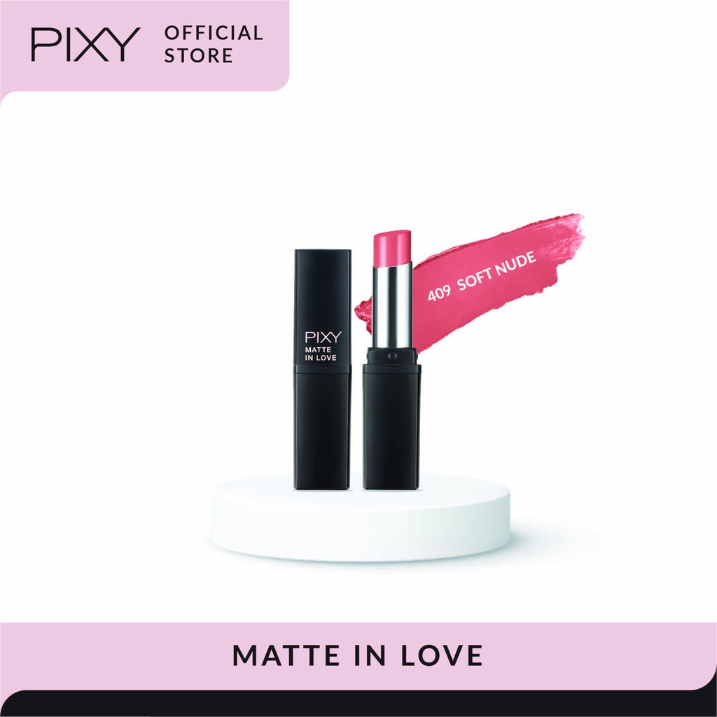 Pixy Matte in Love Lipstick 409 Soft Nude